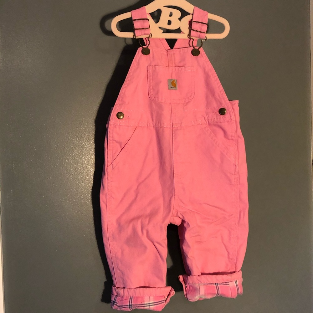 Carhartt Infant/Toddler fleece-lined overalls 18mo